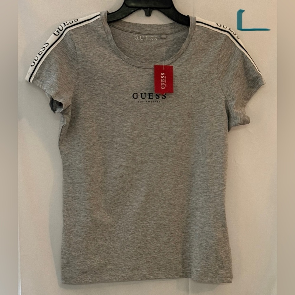 Guess Gray Logo T-Shirt